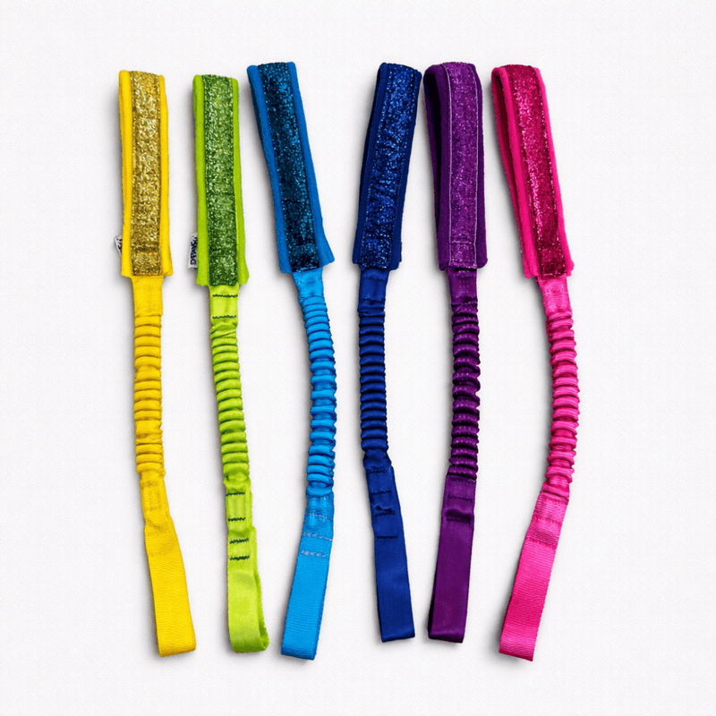 Strikkhåndtak med glitter