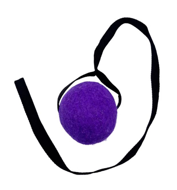 Hovedbilde Tovet ball med håndtak, 10 cm 